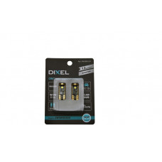 Светодиодная лампа DIXEL (W5W) T10 3 SMD (3030) Can-Bus (5000К) 12V