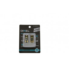 Светодиодная лампа DIXEL (W5W) T10 3 SMD (3030) Can-Bus (5000К) 12V