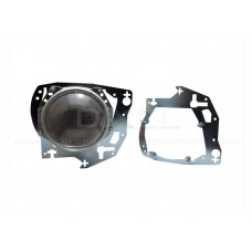 Переходная рамка Toyota LC Prado150 17 - н.в. Ближний свет LED под Модуль Hella 3/3R/5R