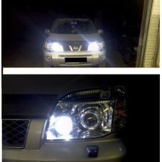 Светодиодная лампа DIXEL (W5W) T10 14 SMD (5630) Линза Белый (448LM) 9-32 VDC