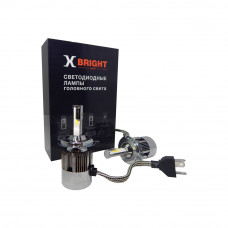 Светодиодная Лампа X-BRIGHT C8 Seoul H4 Hi/Lo 5000 K. 12V Световой поток 2500/3200Lm (Комп. 2 шт.)