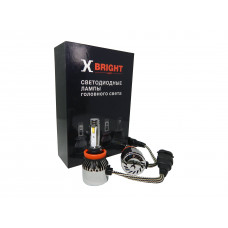 Светодиодная Лампа X-BRIGHT C9+2 CSP H11 5000 K. 12V Световой поток 2200Lm (Комп. 2 шт.)