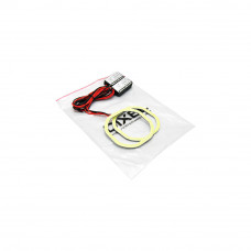Кольца Квадратные COB 2,5 Дюйма (80mm) Белые К-Т 2 шт.