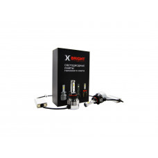 Светодиодная Лампа X-BRIGHT A9+2 CSP HB3 (9005) 3000/5000 K. 12V Световой поток 2200Lm
