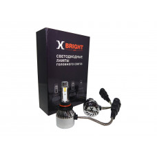 Светодиодная Лампа X-BRIGHT C9+2 CSP HB3 (9005) 5000 K. 12V Световой поток 2200Lm (Комп. 2 шт.)