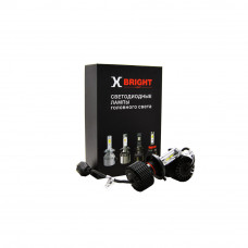 Светодиодная Лампа X-BRIGHT S2 CSP H4 Hi/Lo 5000 K. 12V Световой поток 2000/2300 Lm (Комп. 2 шт.)
