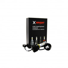 Светодиодная Лампа X-BRIGHT S2 CSP HB3 (9005) 5000 K. 12V Световой поток 2000Lm (Комп. 2 шт.)