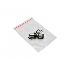 Светодиодная лампа DIXEL PY21W (BAU15S) (1156) 27 SMD (2835) Красный (Не полярный) 12V