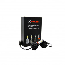Светодиодная Лампа X-BRIGHT S2 CSP HB4 (9006) 5000 K. 12V Световой поток 2000Lm (Комп. 2 шт.)