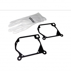 Переходная рамка Mazda 6 2002 - 2008 г. в. Биксеноновый модуль Hella 3 / 3R (Комплект, 2 шт)