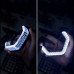 3D LED Ангельские глазки G style 80мм, 2.5" Белые (2шт)